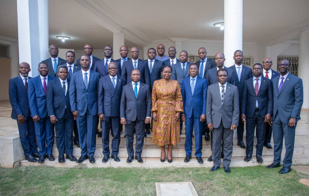 Rencontre entre Victoire Tomégah-Dogbé et les Ambassadeurs Togolais